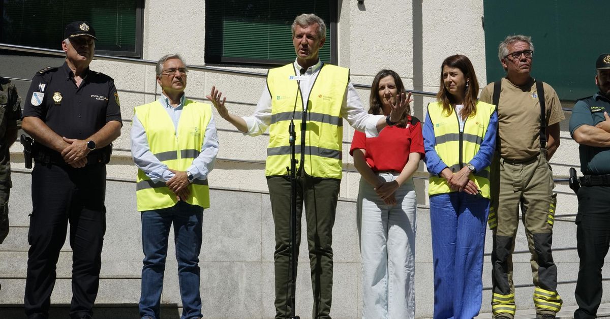 Rueda desactiva el nivel 2 por incendios en la provincia de Ourense en la reunión del CECOP