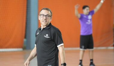 Félix Mojón, este viernes en el BM Caja Rural Zamora - BM Ciudad de Salamanca