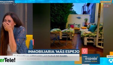 Isabel Rábago cae en la trampa de 'Espejo Público' y "pone a caldo" la casa de Alonso Caparrós sin saberlo