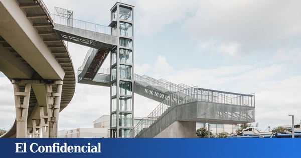 el reto de crear un acceso panorámico al Alto Horno de Vizcaya