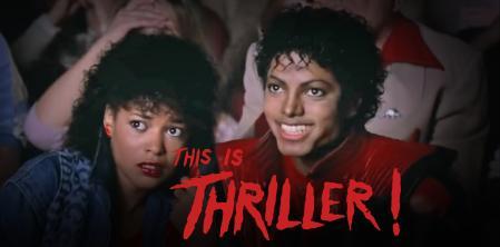 Portada Thriller Michael Jackson