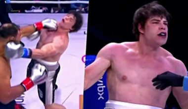 El demoledor KO de una leyenda de la UFC a un 'influencer' brasileño que quiso pelear