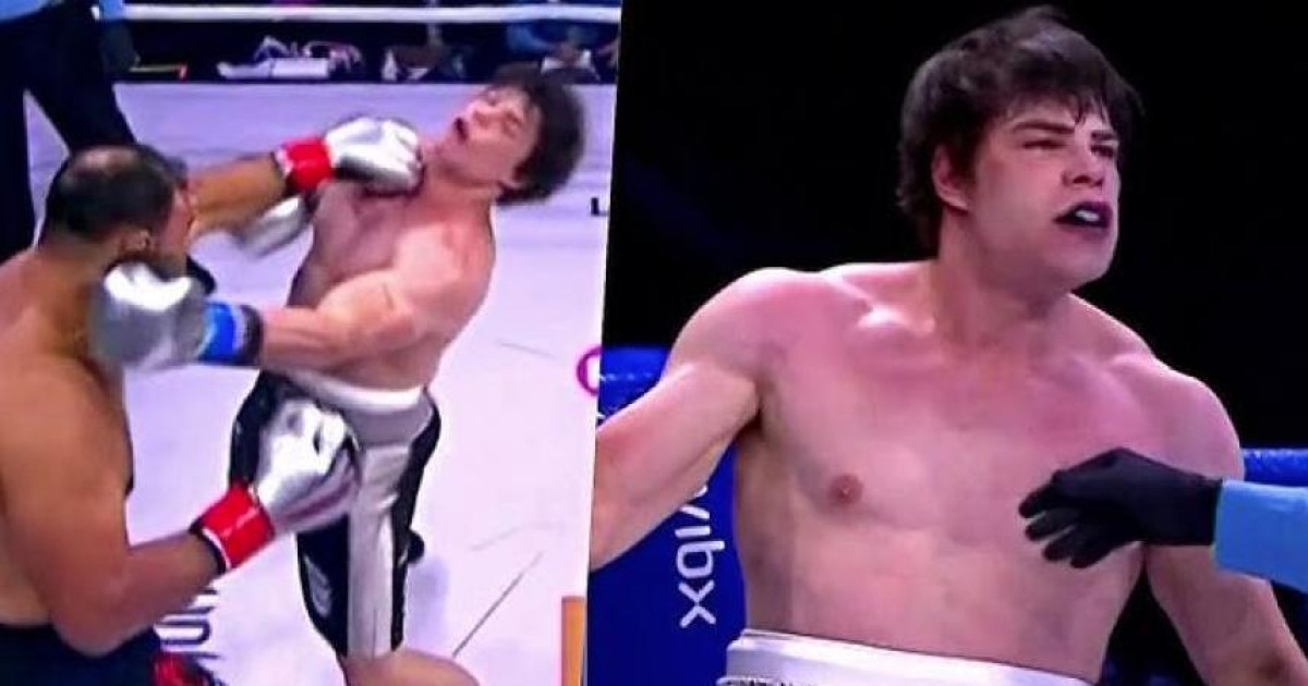 El demoledor KO de una leyenda de la UFC a un 'influencer' brasileño que quiso pelear