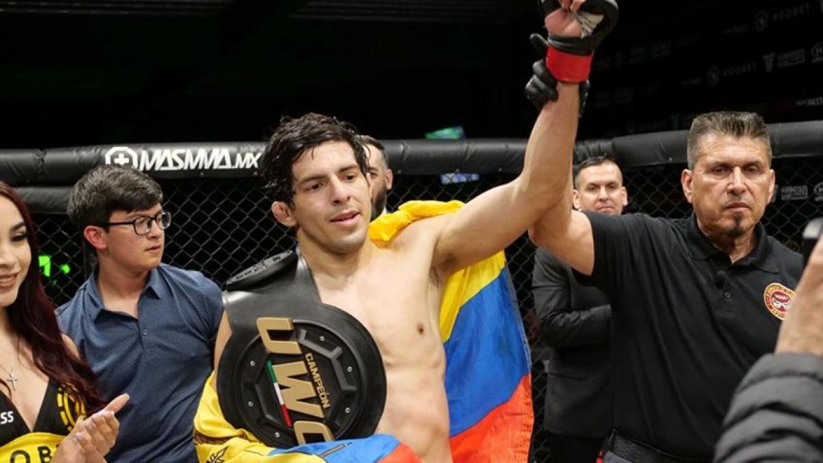 El ecuatoriano Adrián Luna Martinetti peleará en el DWCS, por un contrato en la UFC