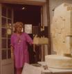 Pili en el taller de cerámica de Saint-Paul-de-Vence en 1970
