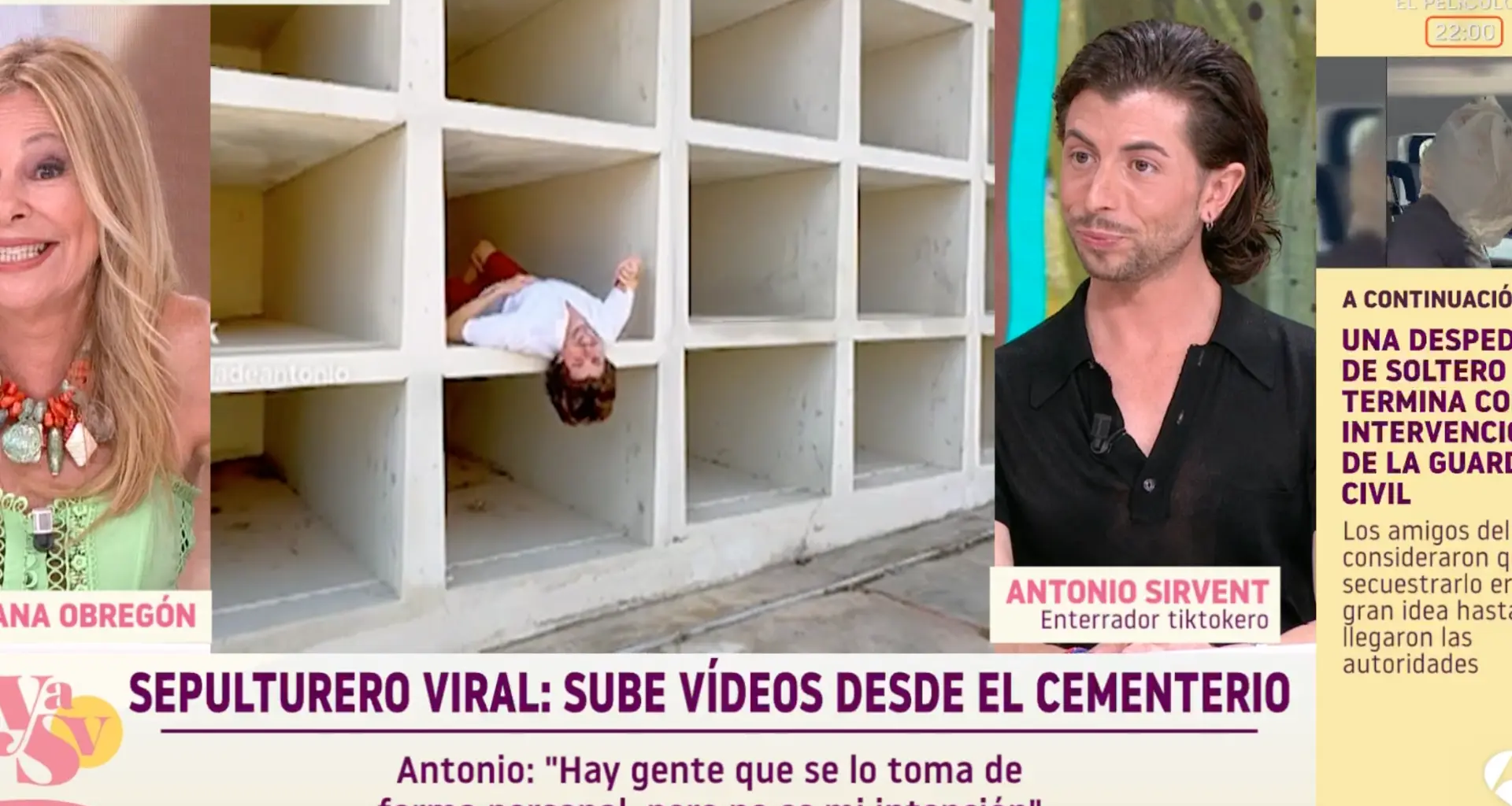 Ana Obregón vive una incómoda situación por la que casi abandona el plató de 'YAS Verano'