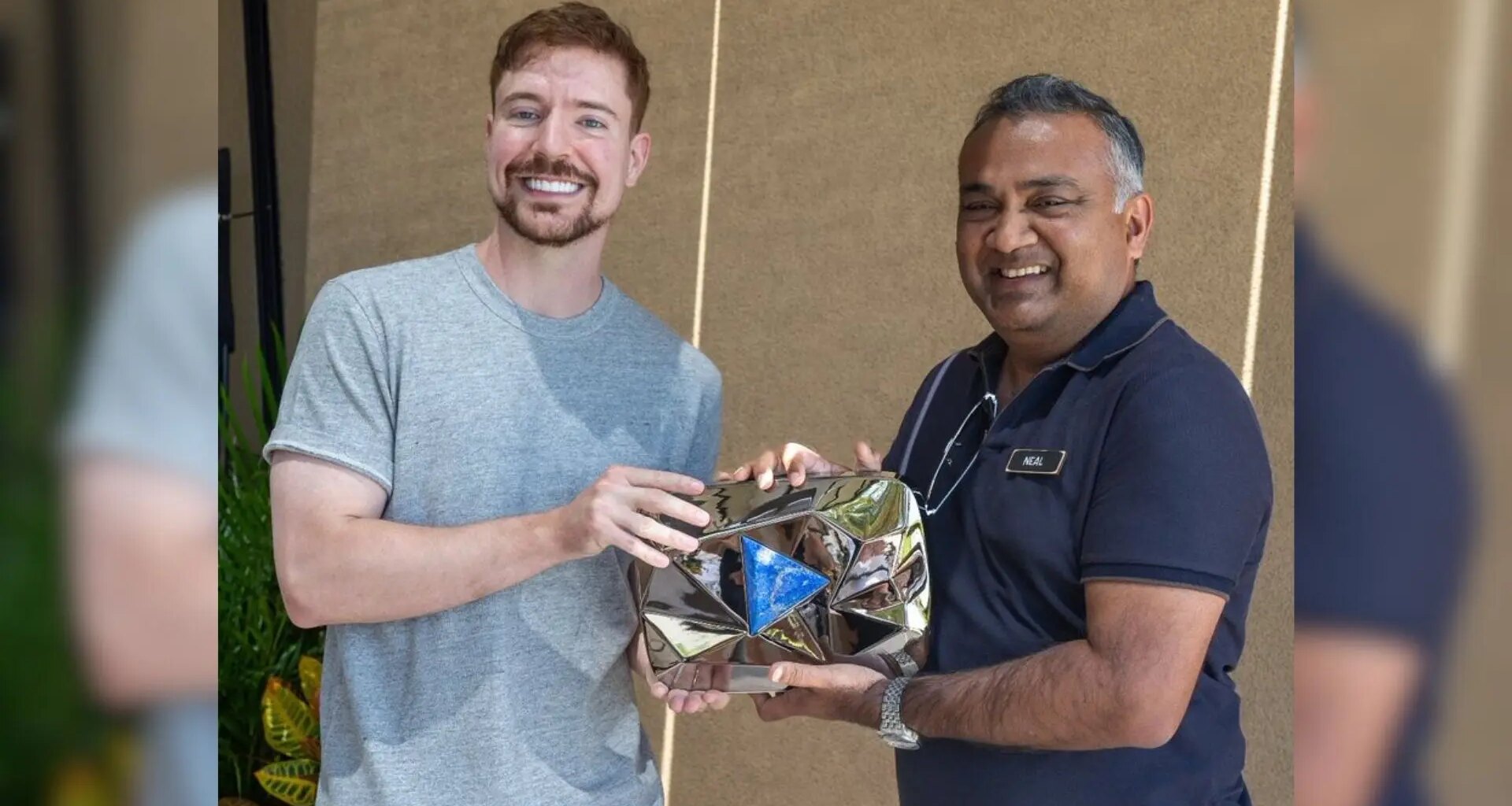 MrBeast llega a los 400 millones de suscriptores en YouTube y consigue su séptima placa exclusiva