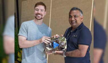 MrBeast llega a los 400 millones de suscriptores en YouTube y consigue su séptima placa exclusiva