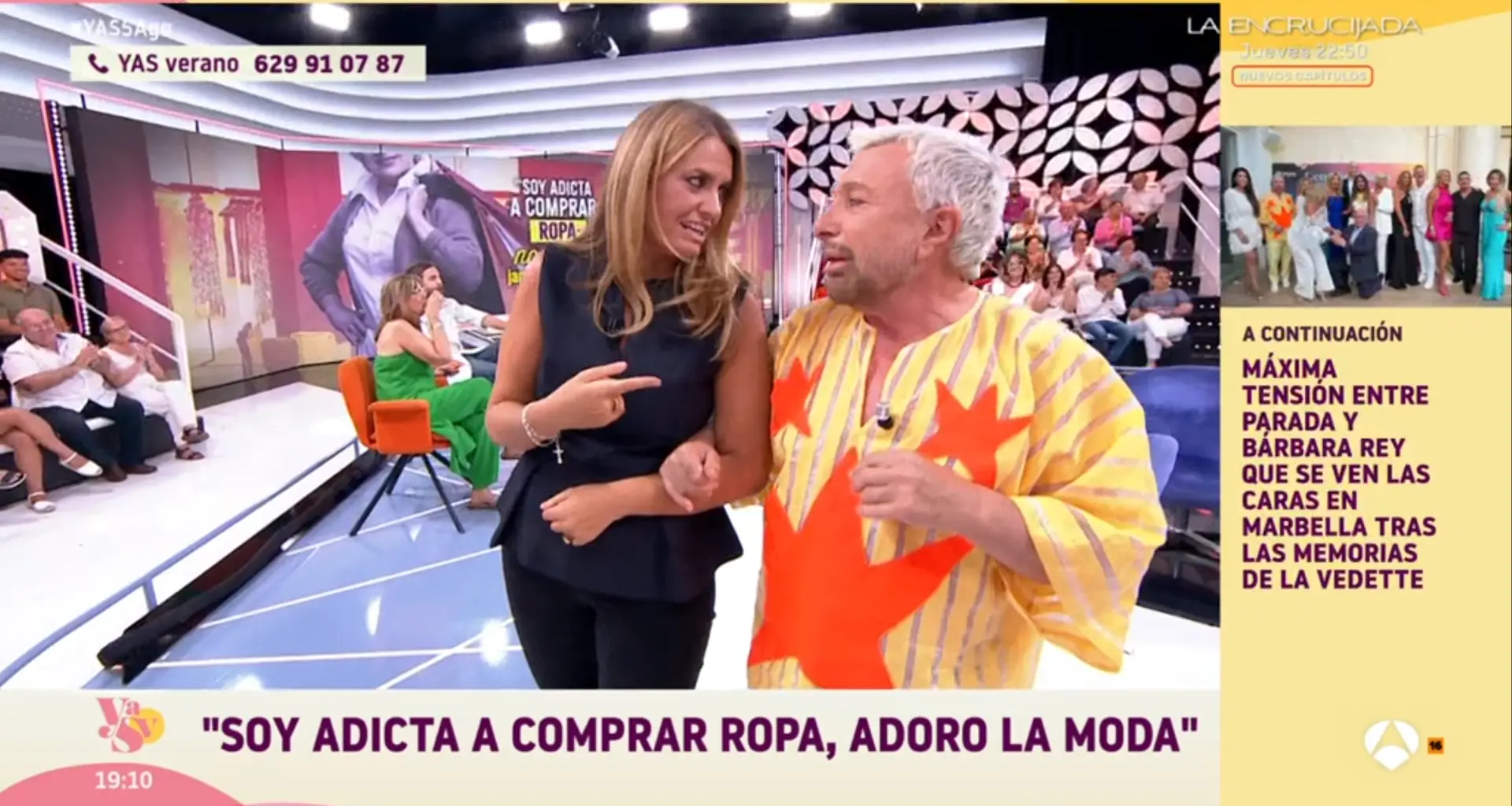 El comentario de Parada sobre Sonsoles Ónega que obliga a Pepa Romero a frenarle en directo: "¡Me van a despedir!"