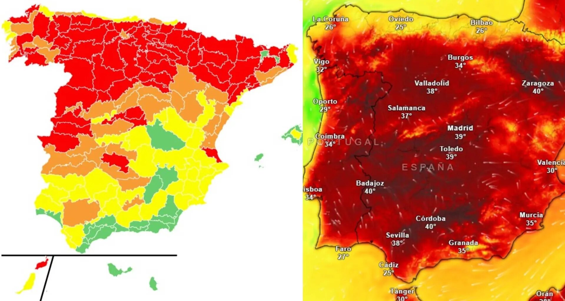media España está en riesgo muy alto para la salud