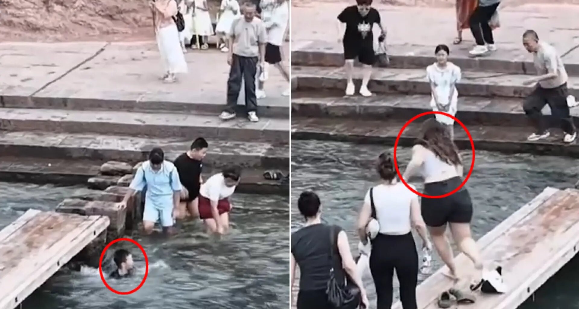 China cae rendida ante Marta Santana, la turista española que salvó a un menor de morir ahogado: "Acto heroico"