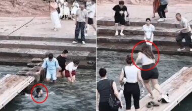 China cae rendida ante Marta Santana, la turista española que salvó a un menor de morir ahogado: "Acto heroico"