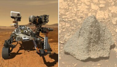 el rover Perseverance de la NASA encuentra un misterioso 'casco'