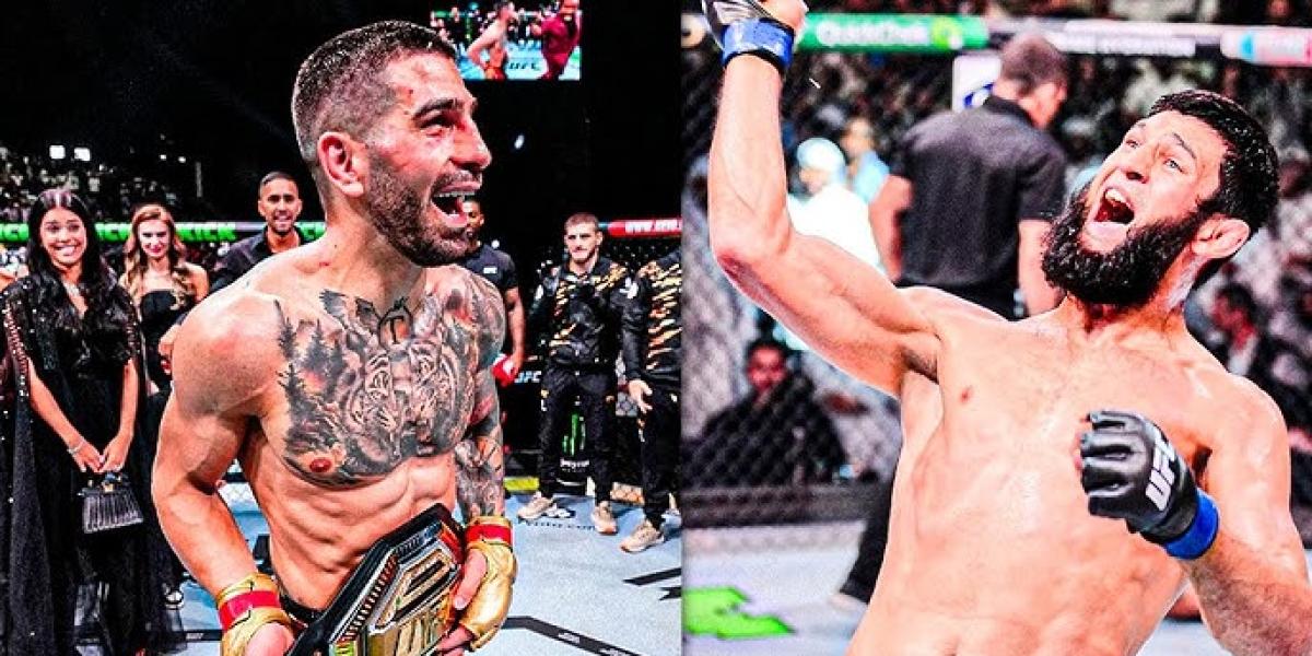 ¡Imperdible! El día en el que Khamzat Chimaev y Topuria entrenaron juntos antes de pelear en UFC