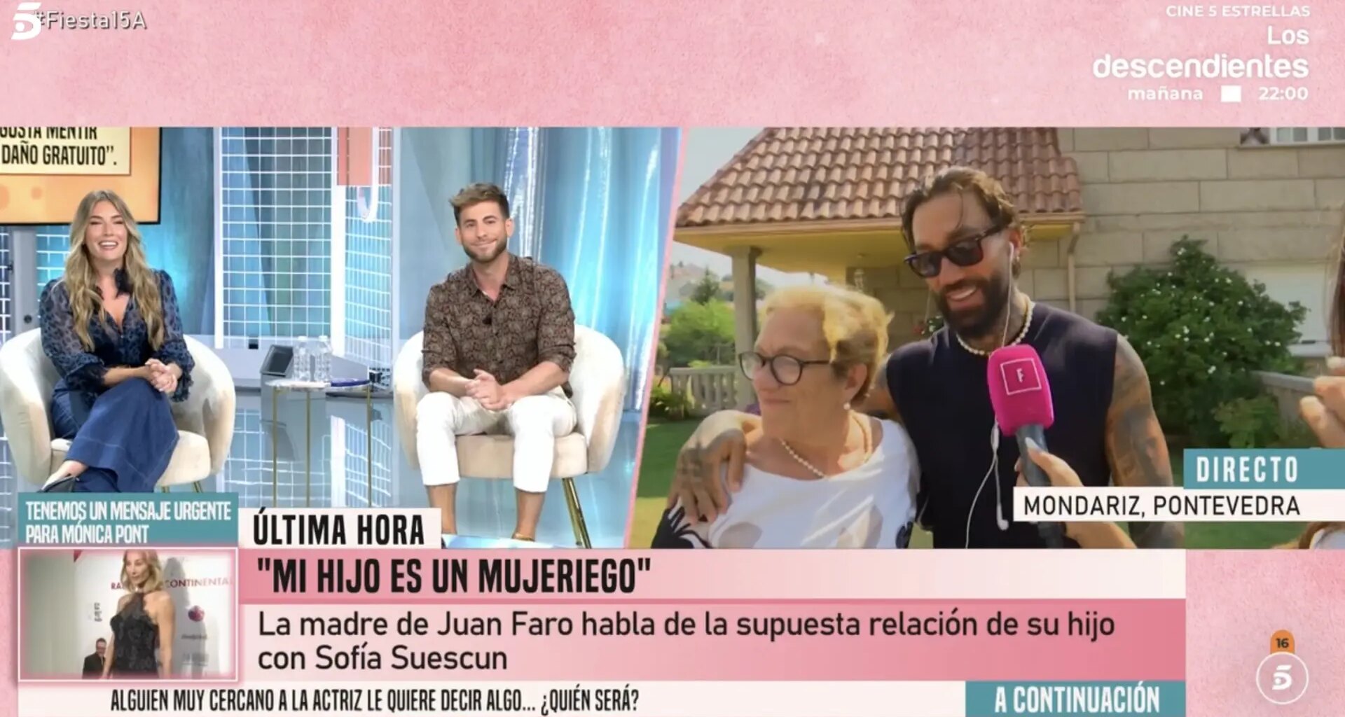 "Yo me dedico a los negocios, no quiero saber nada"
