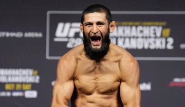 ¿Quién es Khamzat Chimaev,el peleador que reta a Du Plessis por el peso mediano de la UFC?