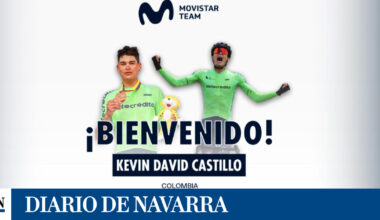 El colombiano Kevin Castillo, nuevo 'stagiaire' del Movistar Team