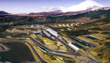 A 17 años de su última visita, un Fórmula 1 volvió a acelerar en el circuito de Fuji en Japón