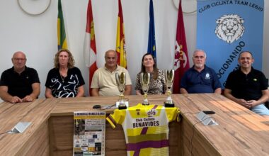 Momento de la presentación del Memorial Manolo Gloria de Benavides de Órbigo.