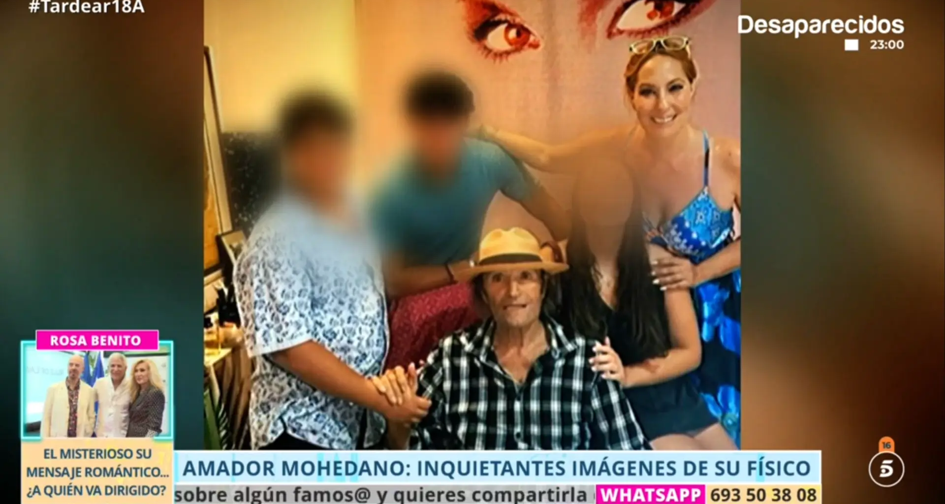 Amador Mohedano sorprende con su cambio físico tras su ingreso hospitalario: "Es preocupante"