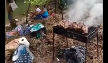 Varios grupos de personas 'pillados' de barbacoa en Navarra en plena alerta máxima por incendios: "Son unos irresponsables"