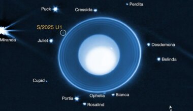 El telescopio espacial James Webb de la NASA descubre una diminuta luna nueva alrededor de Urano