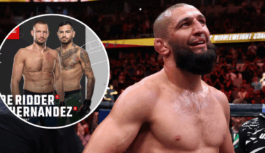 La UFC quiere un nuevo rival para Khamzat Chimaev... ¡Y enfrenta a Reinier de Ridder y a Hernández!
