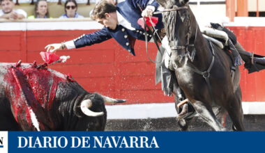 Oreja para Guillermo Hermoso de Mendoza e histórico indulto al sexto toro de Borja Jiménez en Bilbao