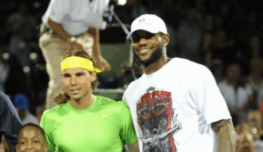 LeBron se ‘flipa’ con el golf pero necesita que Nadal le dé clases