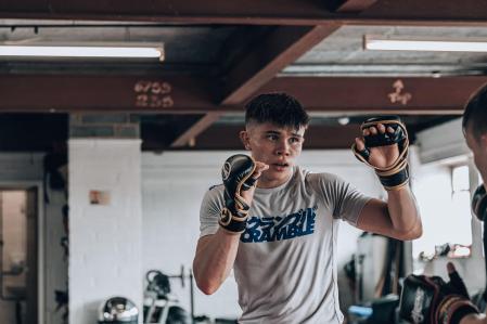 Lone'er Kavanagh, en una de sus sesiones de entrenamiento