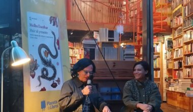Melba Escobar presentó en Bogotá su libro de columnas de opinión ‘Huir al presente’