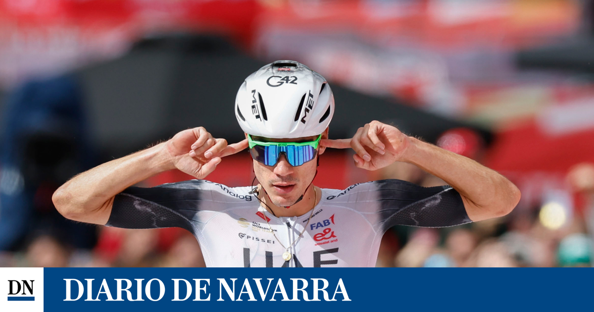 Juan Ayuso (UAE) se desquita en Cerler y el noruego Traeen (Bahrain) sigue líder de la Vuelta