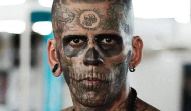 El hombre más tatuado del mundo muestra su nuevo rostro tras quitarse todos los tatuajes de la cara: "No lo soportaba"