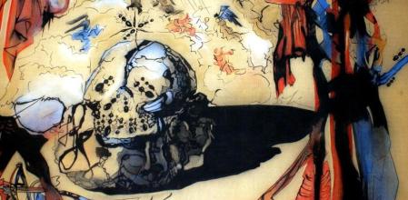 Decorado de Dalí para 'Don Juan' que sirvió como imagen del cartel de la obra