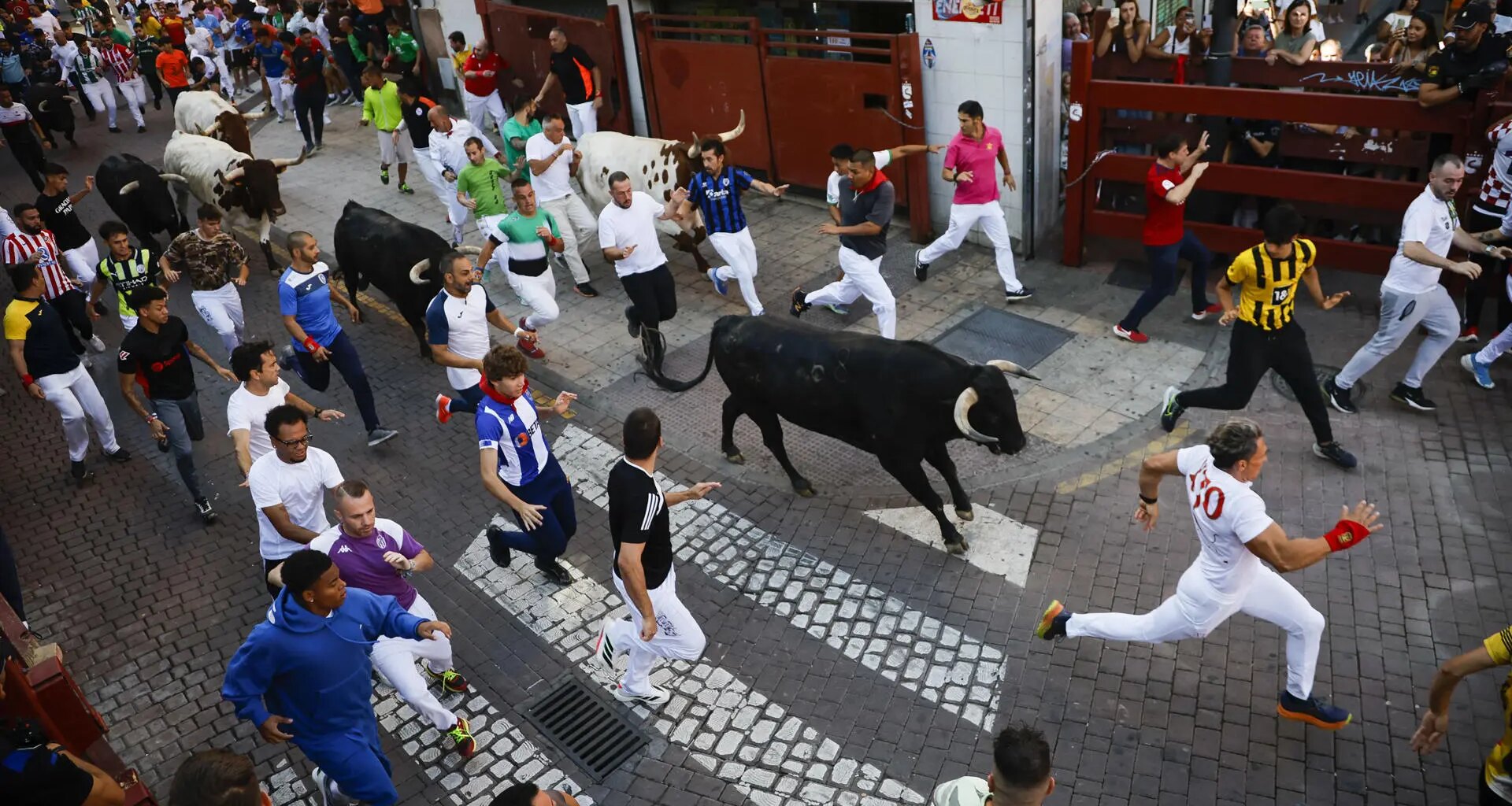 Once heridos en el séptimo encierro de San Sebastián de los Reyes