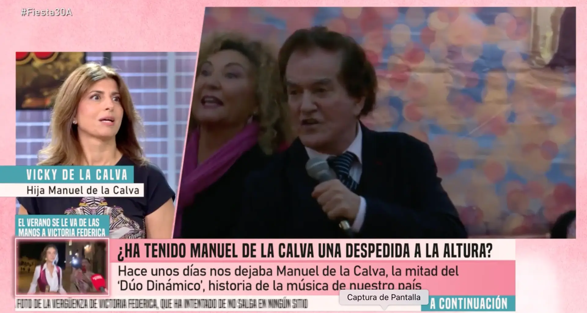 "Me estoy llevando tan buena energía"