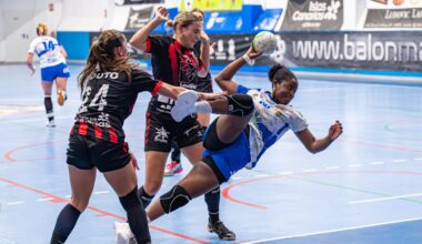 Gol desde el pivote del Caja Rural Aula en su debut liguero en Lanzarote.