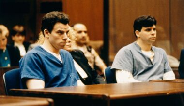 Juicio de los hermanos Lyle y Erick Menéndez en 1994. Ted Soqui/Sygma.