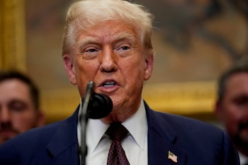 Donald Trump reafirmó el respaldo