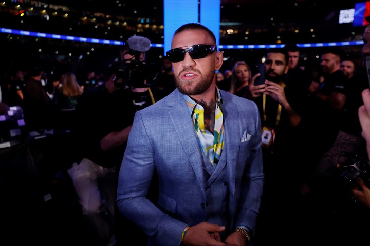 Boxing - Daniel Dubois v Anthony Joshua - IBF World Heavyweight Title - Wembley Stadium, London, Britain - September 21, 2024
Conor McGregor before the fight Action Images via Reuters/Andrew Couldridge