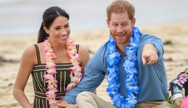 Archie, el hijo del príncipe Harry y Meghan Markle, un pequeño surfero en playas de California