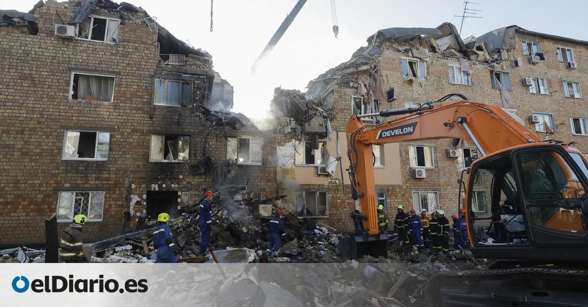 Rusia mata a al menos 14 personas en un bombardeo nocturno en Kiev y ataca la delegación de la UE en la capital