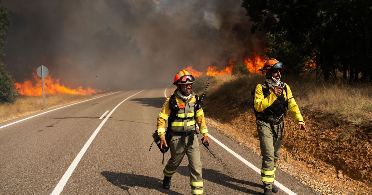 Guerra entre Puente y Mañueco por la gestión de la Junta de Castilla y León en lo peor de los incendios