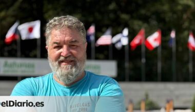 César Castaño forjó su sueño de oro desde su pueblo en Asturias: ser escultor de hierro