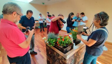 Curso de fotografía de naturaleza en el Centro Medioambiental San Nicolás.