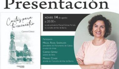 Carmen Gómez presenta su libro