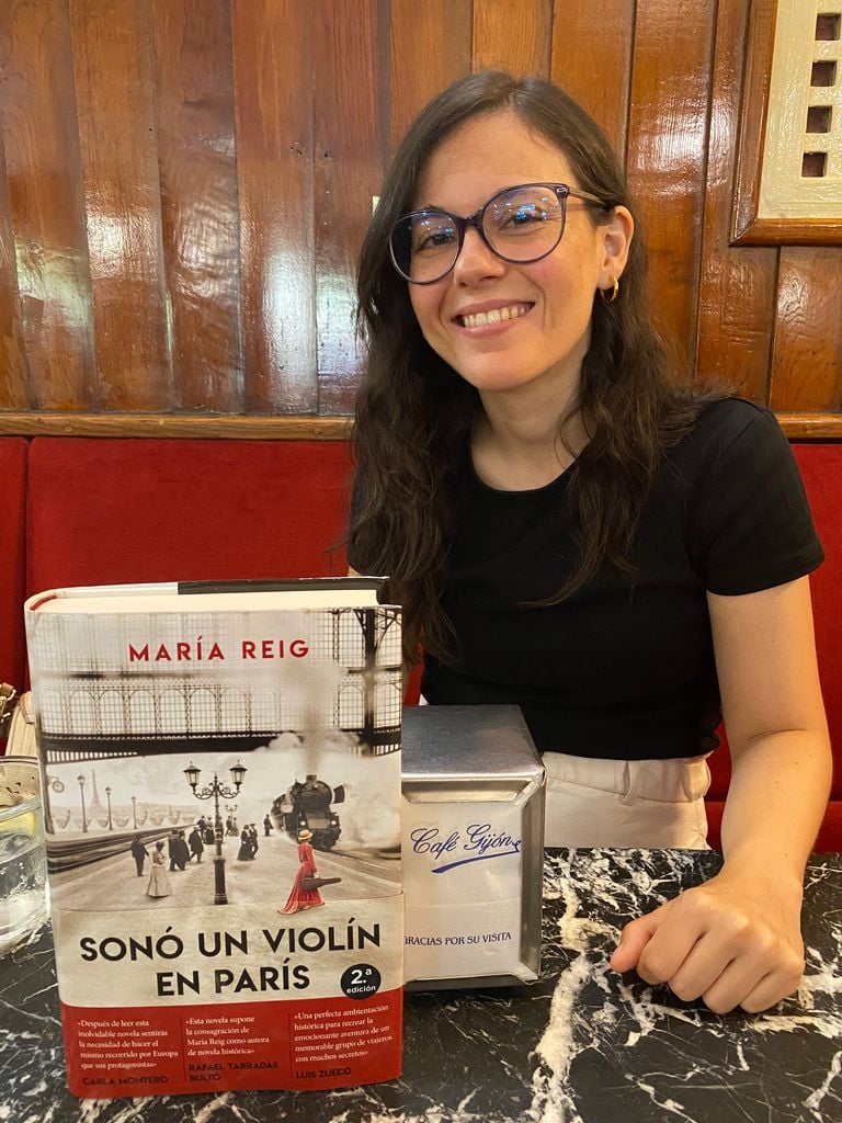 La escritora María Reig 
