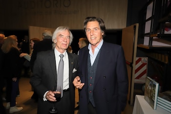 Charlie Blaquier y Ángel Rossi