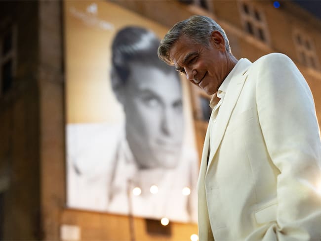 Jay Kelly. George Clooney as Jay Kelly in Jay Kelly. Cr. Peter Mountain/Netflix © 2025.