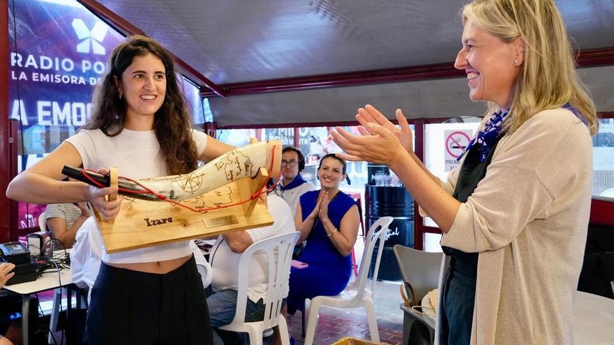 La cantante mallabitarra Izaro recibe el premio “Bocinera de honor 25”